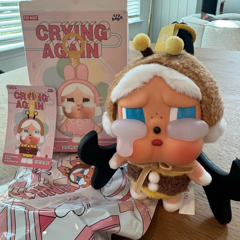 Pop Mart CryBaby - Crying Again - I’ll Bring You A Flower